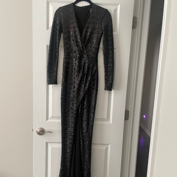 NOOKIE Cannes Gown (Black) - Picture 3 of 6